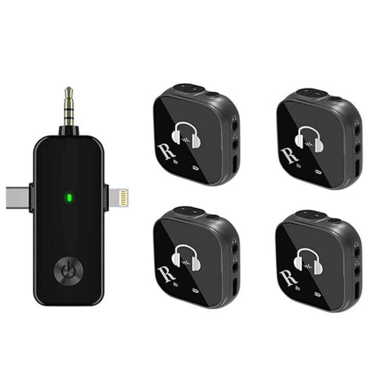 5.8GHz Wireless In-Ear Monitor System - Dual Earphone Support