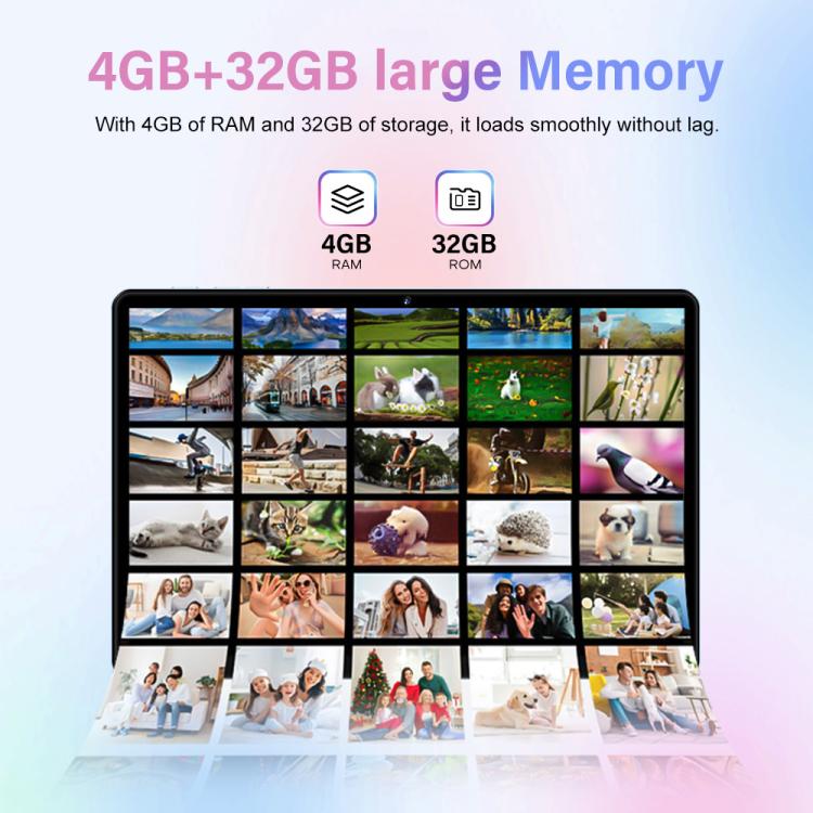 Pad 8 Pro 10.1" 4G LTE Android Tablet - 4GB RAM 32GB Storage with Keyboard, Mouse & Case