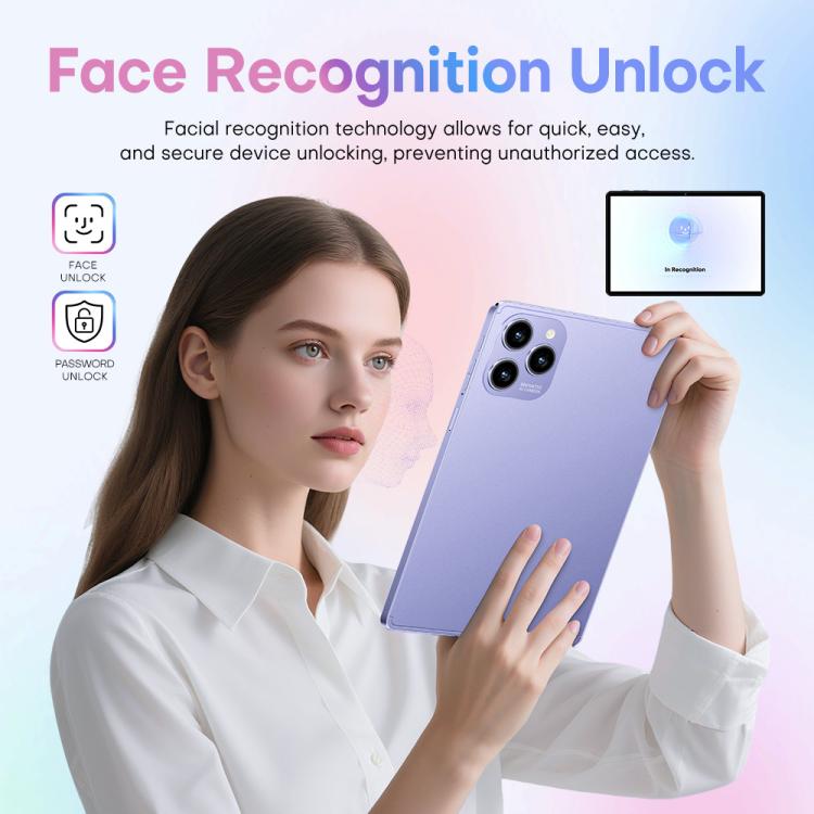 Pad 8 Pro 10.1" 4G LTE Android Tablet - 4GB RAM 32GB Storage with Keyboard, Mouse & Case