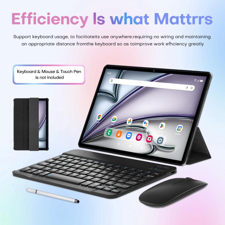 Pad 8 Pro 10.1" 4G LTE Android Tablet - 4GB RAM 32GB Storage with Keyboard, Mouse & Case