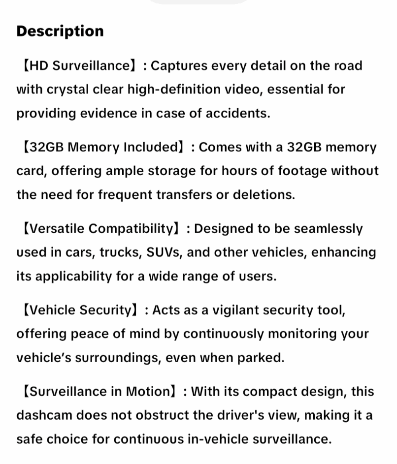 3-Channel Dash Cam with WiFi & 32GB Memory – Front, Inside & Rear Recording Ex store hartlepool