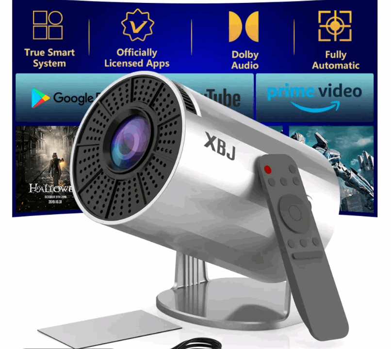 XBJ projector with HDMI and USB ports