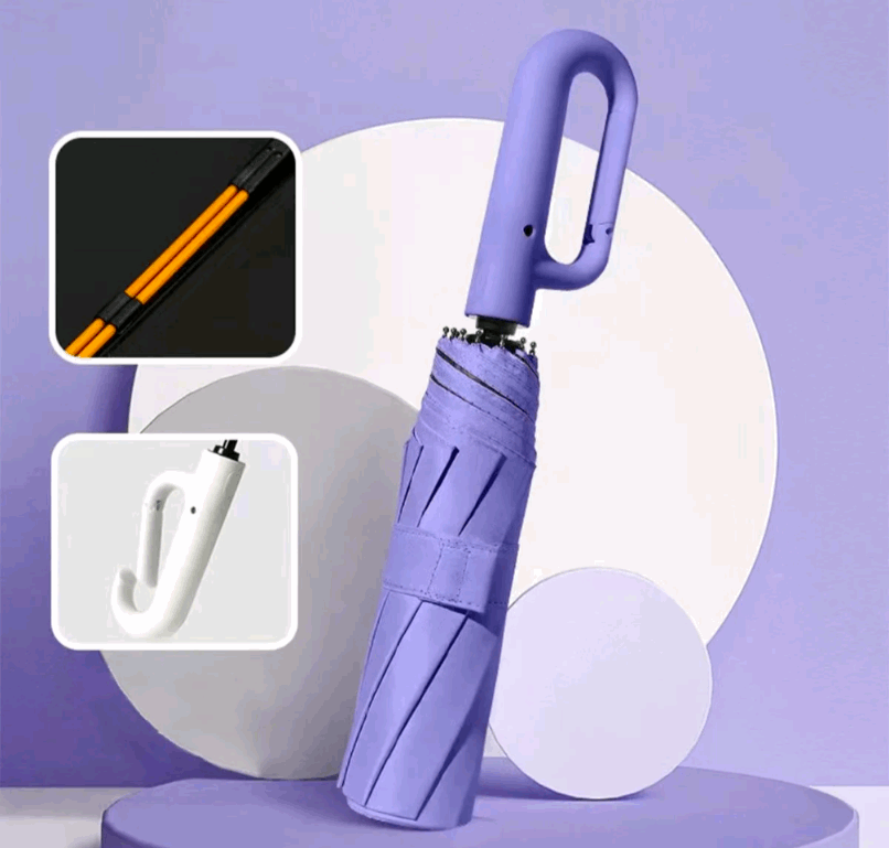 Windproof Automatic Folding Umbrella Ex store hartlepool