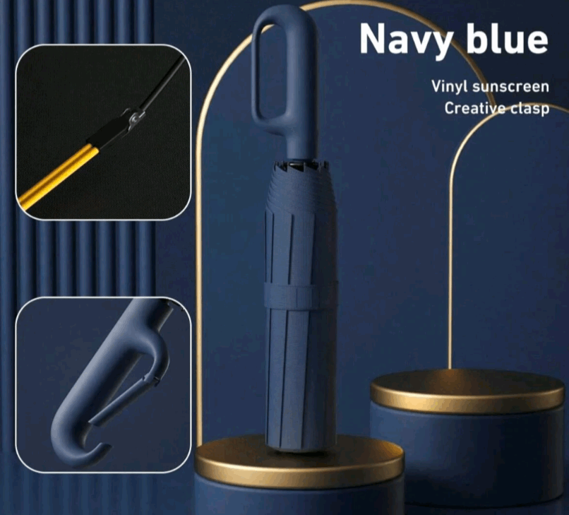 Windproof Automatic Folding Umbrella Ex store hartlepool