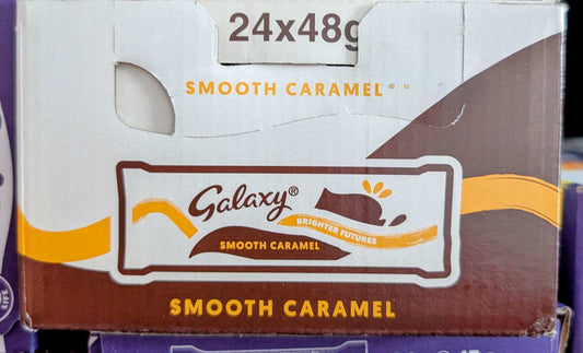 Galaxy Smooth Chocolate Bars – 24 x 48g Full Box