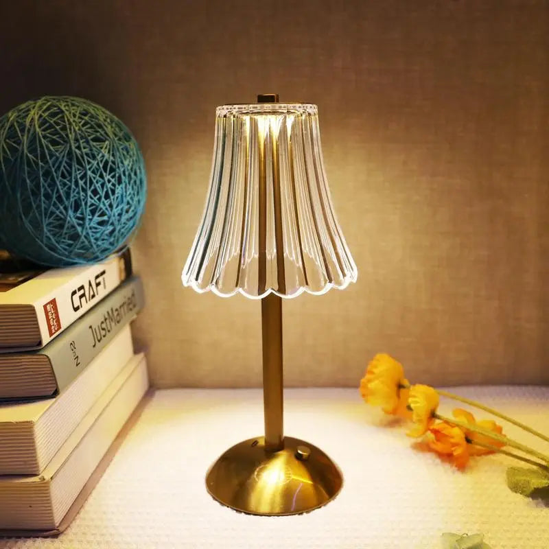 Vintage Touch Sensor Desk Lamp – USB Rechargeable & Dimmable Ex store hartlepool