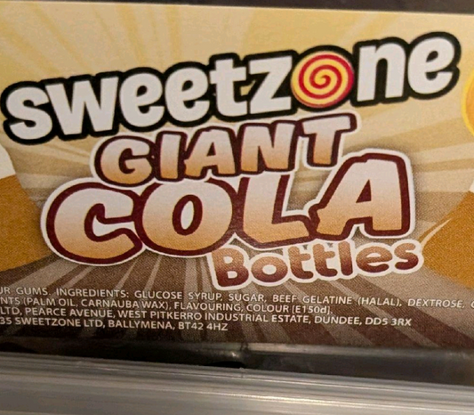Sweetzone Giant Cola Bottles