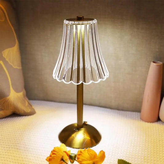 Vintage Touch Sensor Desk Lamp – USB Rechargeable & Dimmable Ex store hartlepool