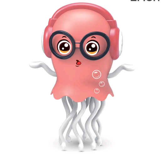 ZMGH Electric Dancing Jellyfish Toy – LED Lights & Music