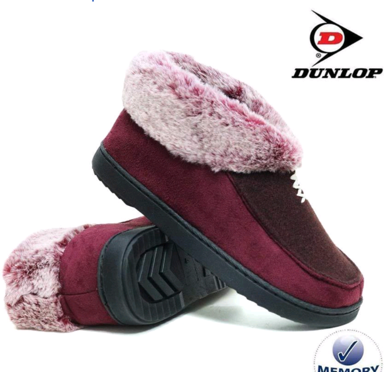 Dunlop Memory Foam Slippers – Comfort That Means Business