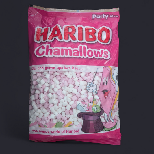 Haribo Chamallows Party Size – Soft & Fluffy Mini Marshmallows