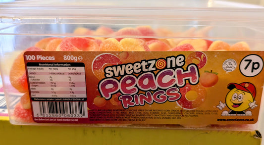 Sweetzone Peach Rings.