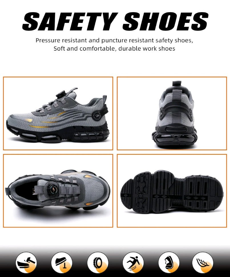 Men's Steel Toe Work Shoes – Comfortable, Safe & Stylish Ex store hartlepool