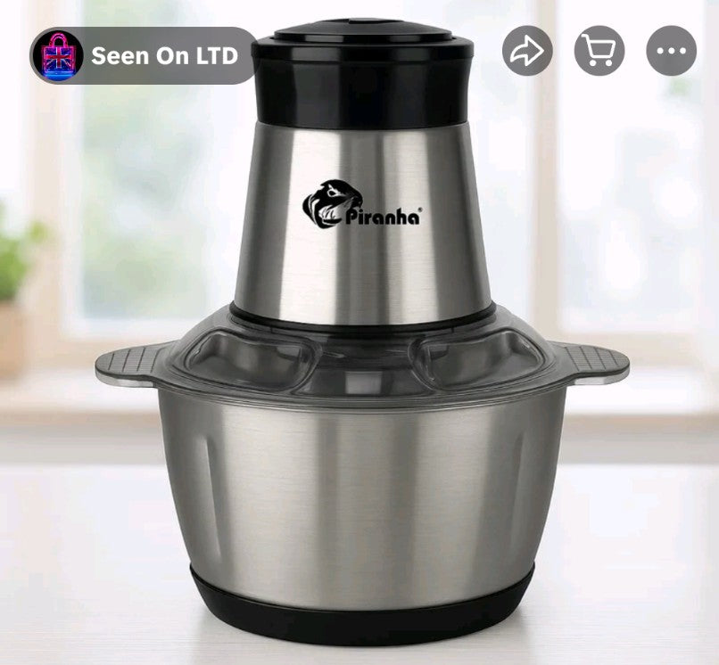 Piranha Chop Chop 2L Electric Food Chopper Ex store hartlepool