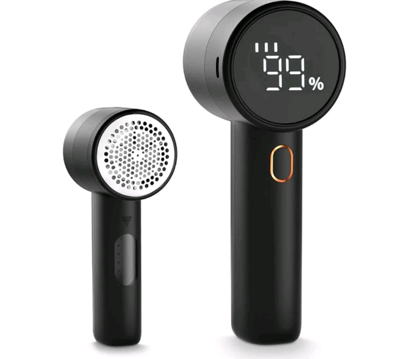 Rechargeable 3-Speed Fabric Lint Remover with Stainless Steel Blade