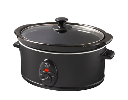 Quest 3.5L Black Slow Cooker – Effortless, Delicious & Foolproof