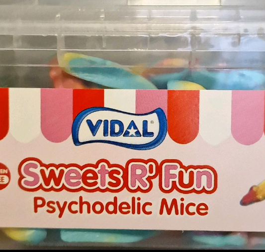 Vidal Sweets R’ Fun Psychodelic Mice