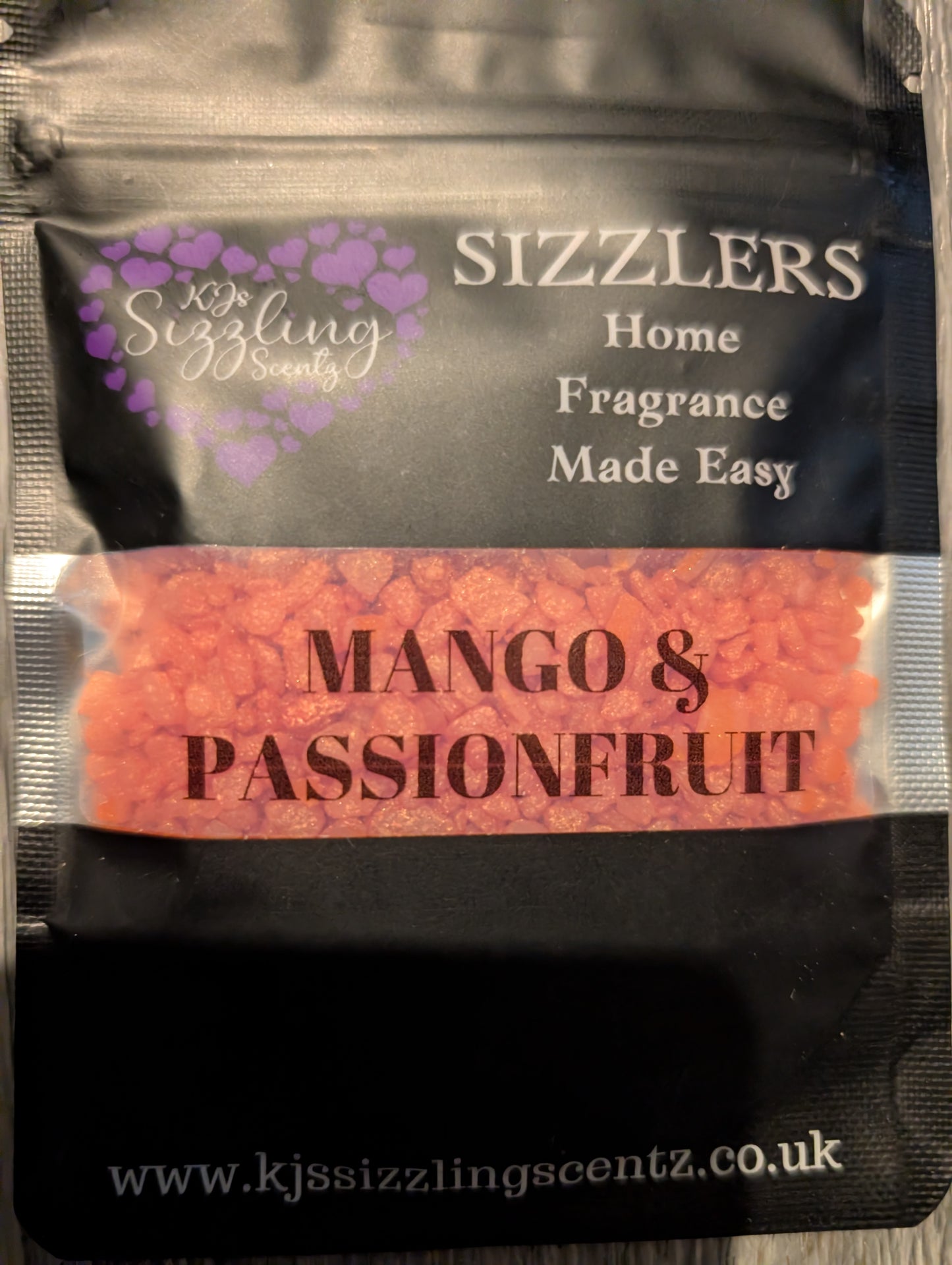 KJ’s Sizzling Scentz – Fragrance Sizzlers (Approx. 50g)