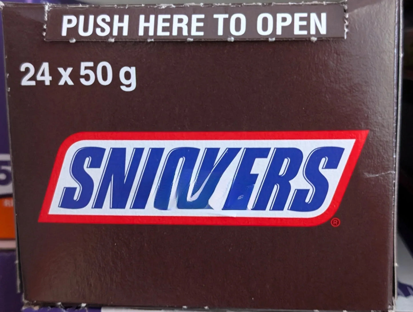 Snickers Chocolate Bars (24 x 50g Box)